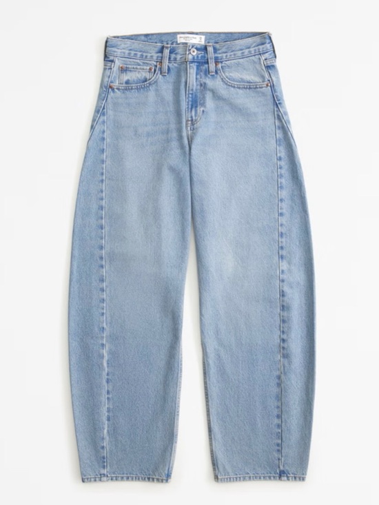 Abercrombie & Fitch Denim - Abercrombie & Fitch the Barrel Mid Rise Denim Jeans Size 31 or 12 Long